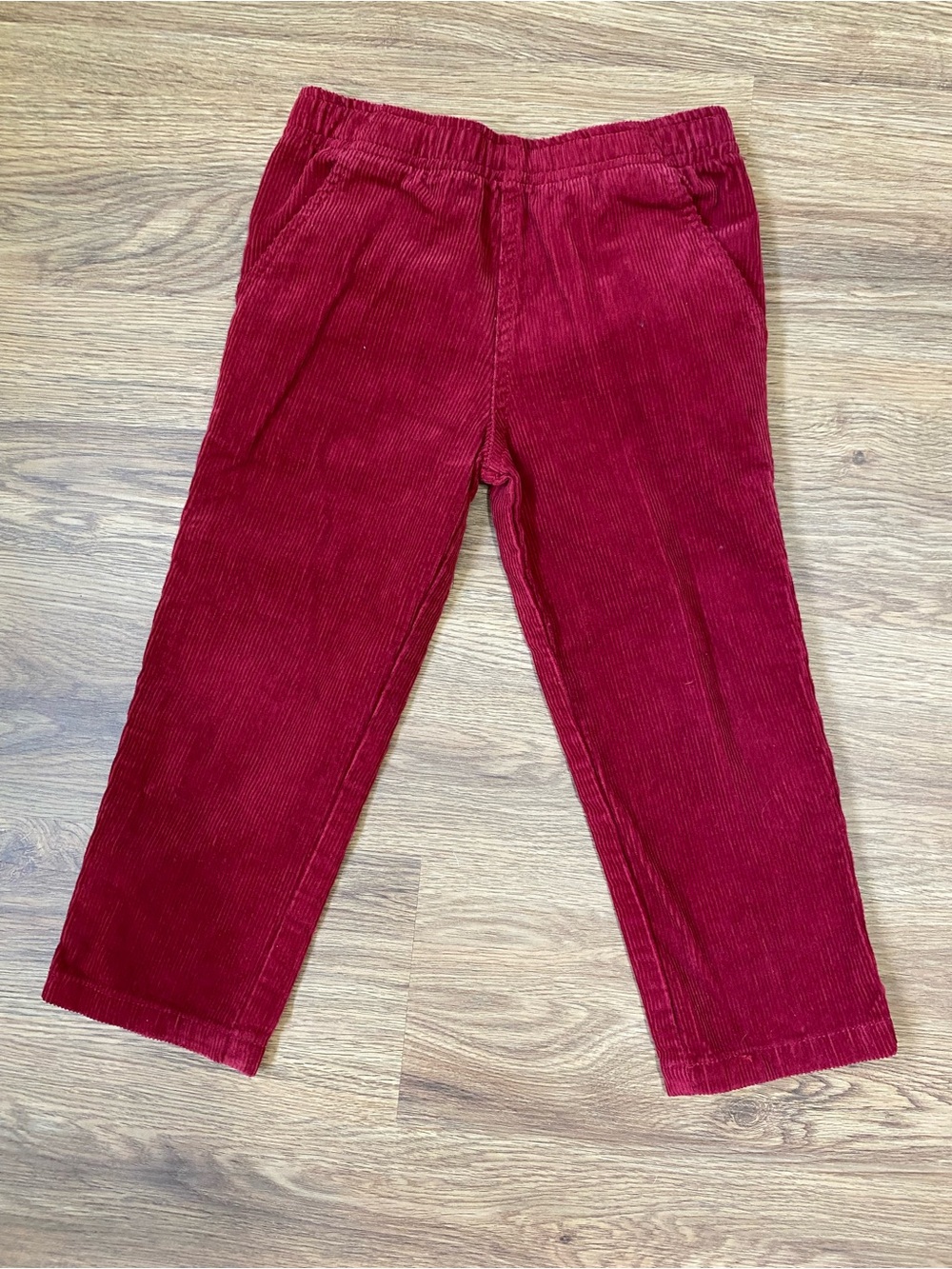 Tumbleweed Kids Corduroy Pull-On Pants in Deep Red